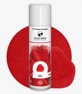 Bársony spray piros/Red ( E171 mentes)