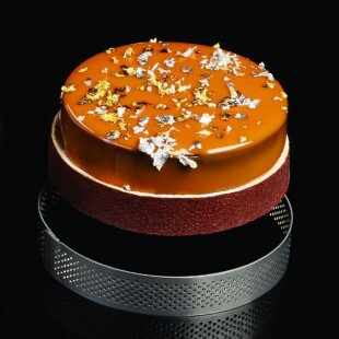 Tart gyűrű kerek perforált Ø 7 cm